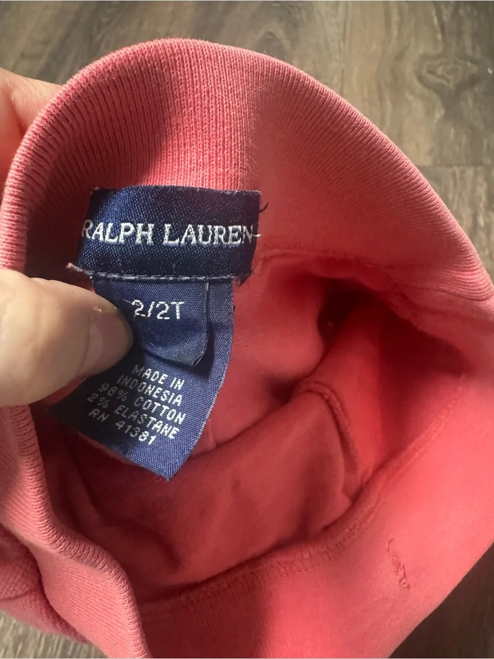 Ralph Lauren Coral Ruffle Knit Mini Skirt